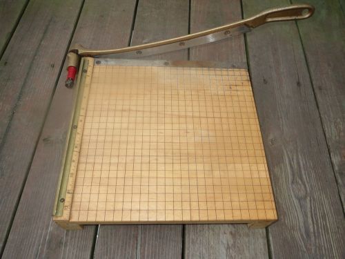 Vintage Ingento No.4 Paper Cutter