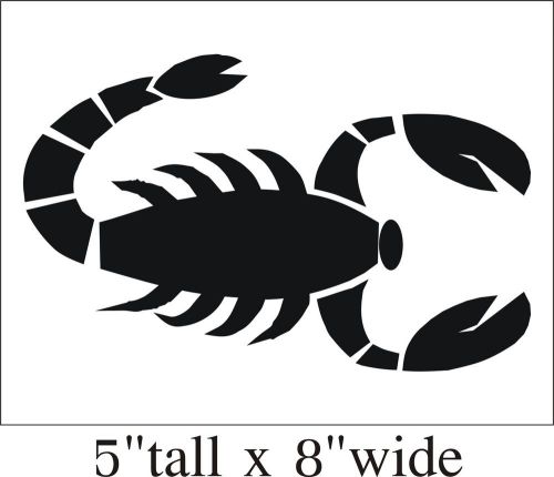 Dark Scorpion Funny Car Truck Bumper Vinyl Sticker Decal Decor Art - 1525