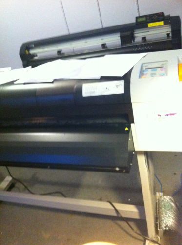 WIDE FORMAT INKJET PRINTER-MUTOH VALUEJET 48&#034; PRINTER 1 OWNER 18 MOS OLD VG COND