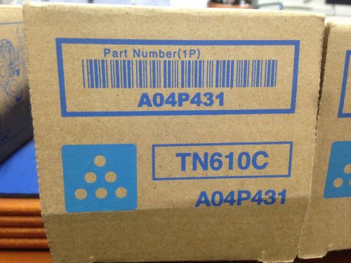 Konica Minolta TN610C Cyan Toner Cartridge For Bizhub Pro C6500