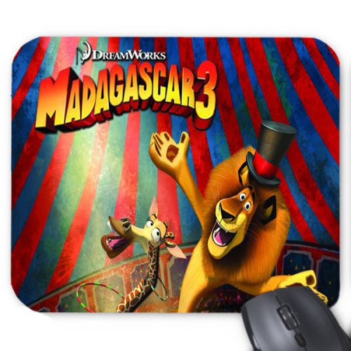 Madagascar 3 Circus Mouse Pad Mat Mousepad Hot Gift