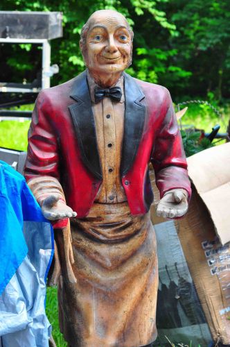 Life Size Butler Fiberglass