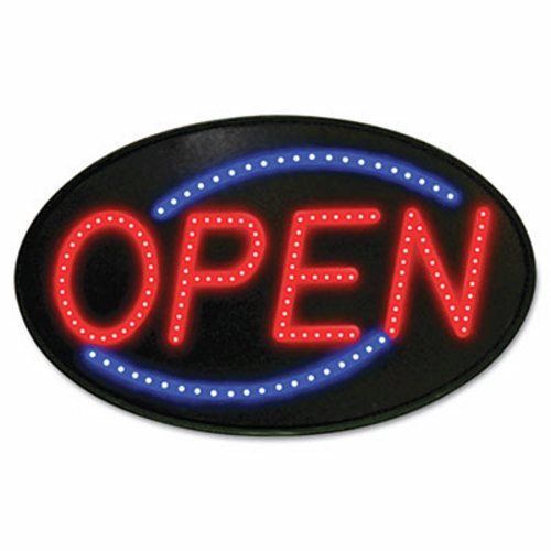 Headline Sign Newon LED Sign, Red/Blue, 13 x 21 (USS5583)