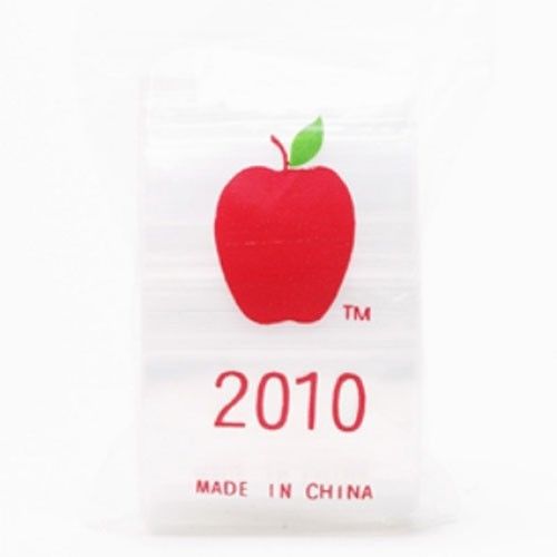 1000 MINI ZIP LOCK PLASTIC BAGS RESEALABLE  20 x 10