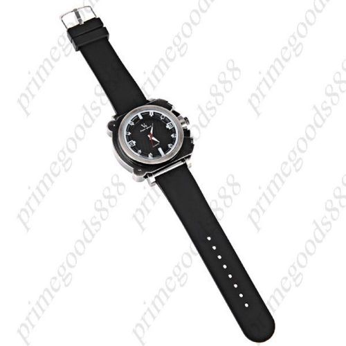 Rubber Band Analog Gentlemen Quartz Wrist Men&#039;s Free Shipping Wristwatch