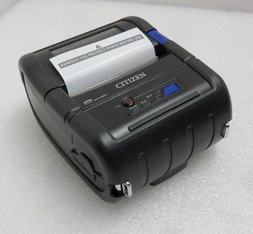 **new** citizen mobile barcode printer 1283130 cmp-30btu for sale