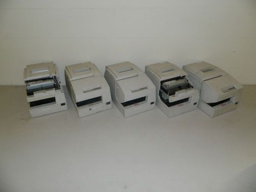 Lot of (5)  EPSON TM-H6000IIP M147C THERMAL RECEIPT PRINTER