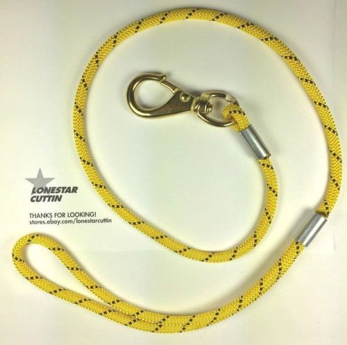 Breakaway Chain Saw Lanyard with Loop 42&#034; U.S. Rigging LYB-08Y-42