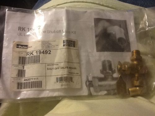 RACOR RK 19492 marine fuel shut off valve