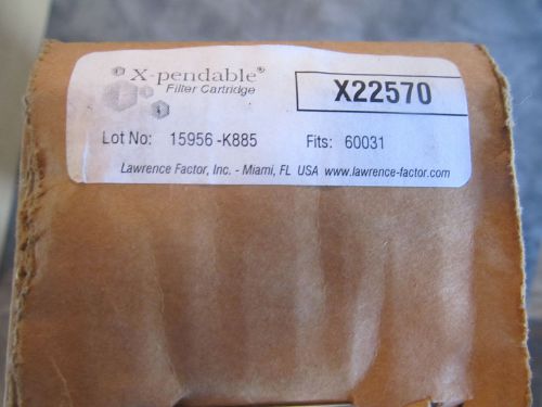 X-pendable filter cartridge x22570 fits: bauer securus 060031 060031-410 for sale