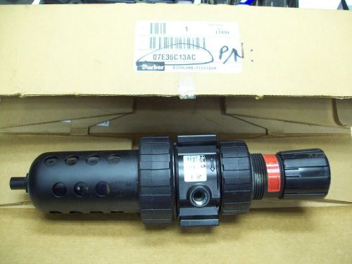 PARKER 07E36C13AC  150PSI 1/2IN  PNEUMATIC REGULATOR