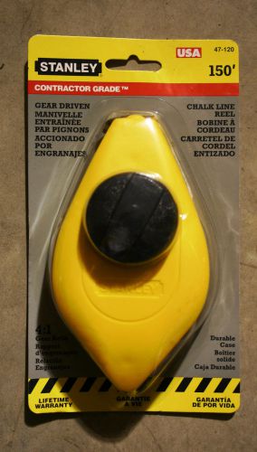 Stanley 150FT CHALK LINE REEL NEW 47-120 L@@K!!!