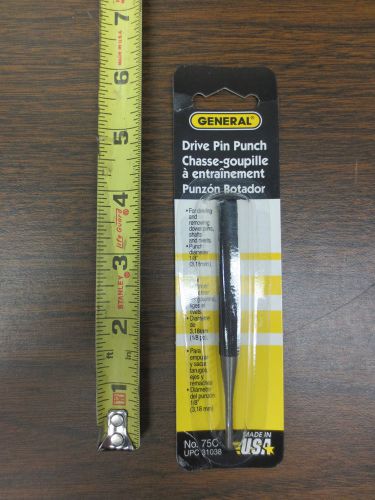 General Tools 75C 1/8&#034; Drive Pin Punch