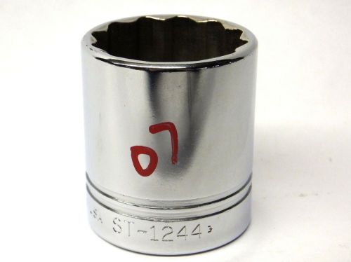 Williams 1/2&#034; drive 1-3/8&#034; 12-point shallow socket st-1244 for sale