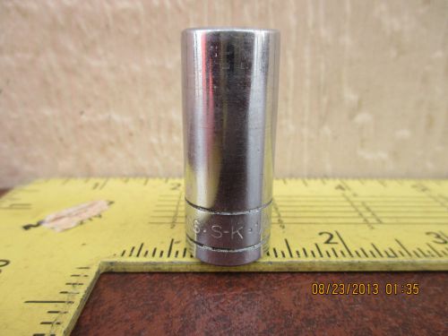 S-K 40416 1/2&#034; Deep Well Socket 3/8&#034; Drive Free U.S.A. Shipping 1-3/4&#034; Long Tool