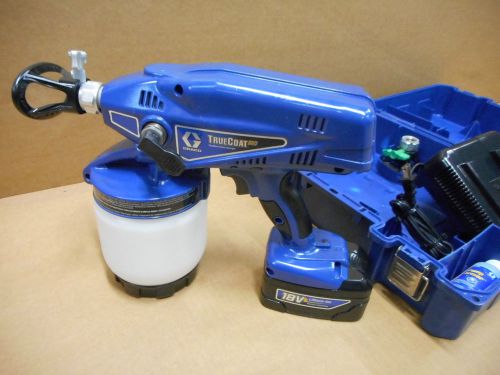 GRACO TRUE COAT PRO CORDLESS AIRLESS PAINT SPRAYER HANDHELD