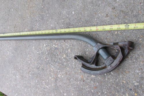 Star gages 1/2&#039; emp only shrink back pipe bender 22 degree to 60 degree 37&#034; long for sale
