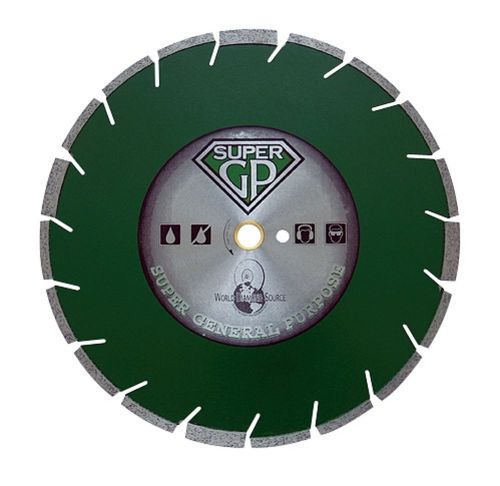 14 &#034; Diamond BLADE CUTS ALL Concrete Masonry Asphalt Multi Purpose Super GP