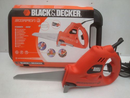 BRAND NEW BLACK &amp; DECKER KS890EK 240V 400 WATT SCORPION HANDSAW + CASE