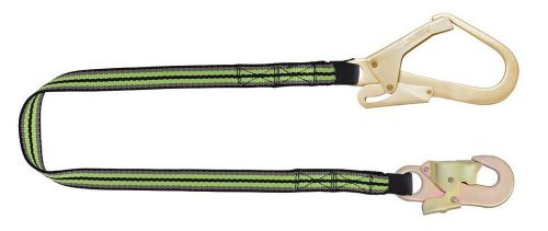 1 metre scaffolders positioning lanyard with hook 30mm webbing en345 for sale