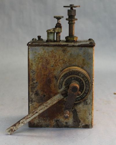 Rare 1910s Richardson Phenix Model T Force Feed Lubricator Steam Engine Oiler