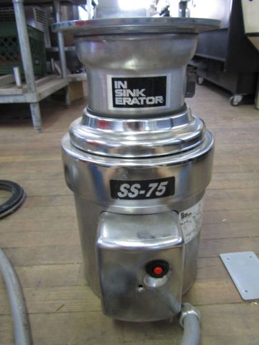 Insinkerator-commercial garbage disposal-3/4 horsepower for sale