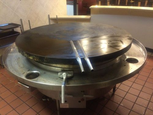 Mongolian BBQ grill, griddle 60&#034; diameter GSW-MBG60