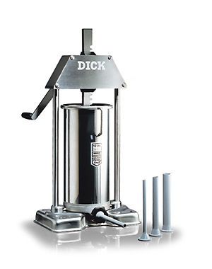 F. Dick Sausage Filler - 30 Lb Stainless Steel