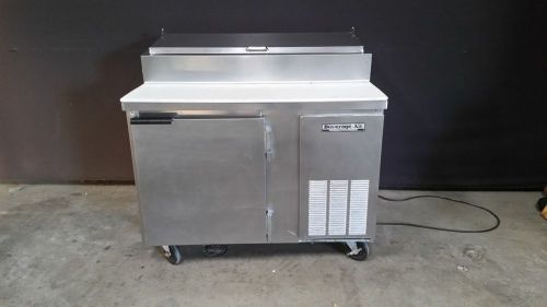 Beverage Air DP46 Single Door Refrigerated Pizza / Sandwich Prep Table