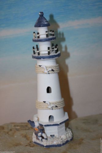 (4) WOOD LIGHTHOUSE, SEAFOOD RESTAURANT DECOR, LIGHTHOUSE DECOR, LIGHT HOUSE