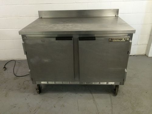 Beverage air 2 door worktop freezer wtf43a for sale