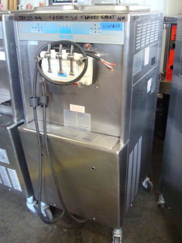 TAYLOR 754-33 TWO FLAVOR w/TWIST SOFT SERVE MACHINE K2 Air Cooled