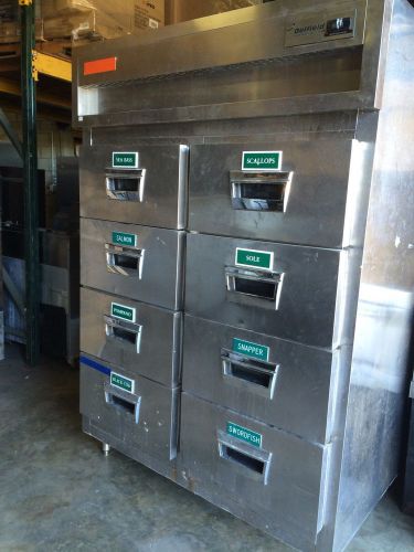 Delfield fish file ssrff2-s 8 drawer for sale