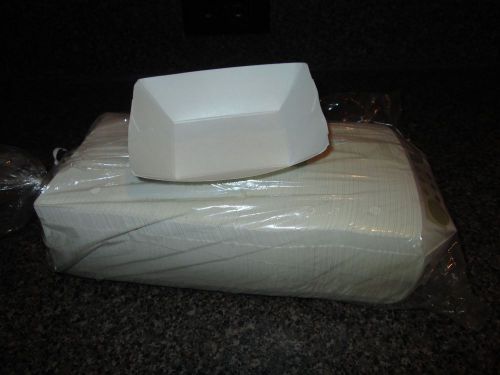 8oz. Paper Food Tray Food Boat - Package of 250