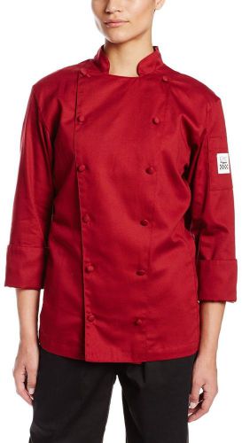 Chef revival ladies cuisinier jacket ton claret lj032clt-m for sale