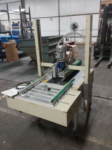 Sta-x37 random semi-automatic top and bottom case sealer tape machine for sale