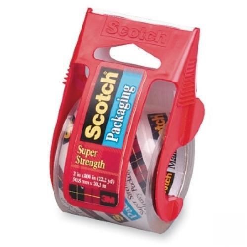 3M Scotch 1.88 in. x 22.2 yds Heavy Duty Shipping Packaging Tape-142-DC