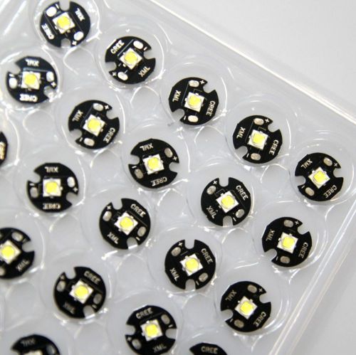 Cree xlamp xm-l2 u3 10w 1052lm cool white light led emitter chip 16mm base for sale