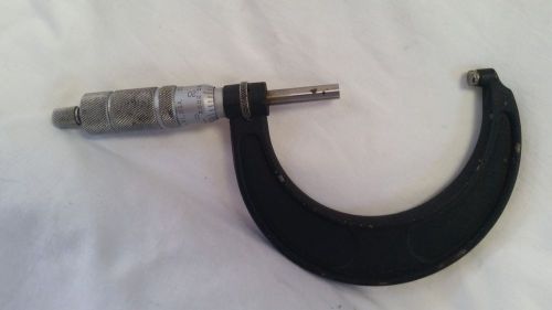 Central Tool Micrometer, Size 2-3, Vintage