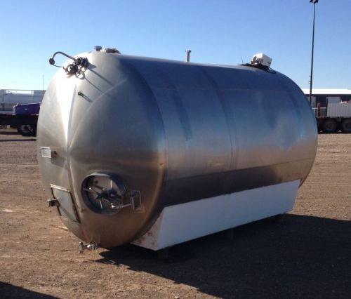 3,000 Gallon SS Storage Tank, Silo, Process Tanks