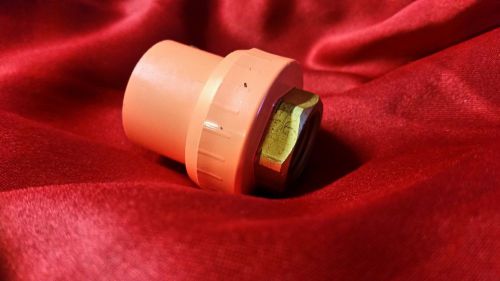 (14) BlazeMaster CPVC FIRE SPRINKLER SYSTEM HEAD ADAPTER 1&#034; X 1/2&#034; THREADED