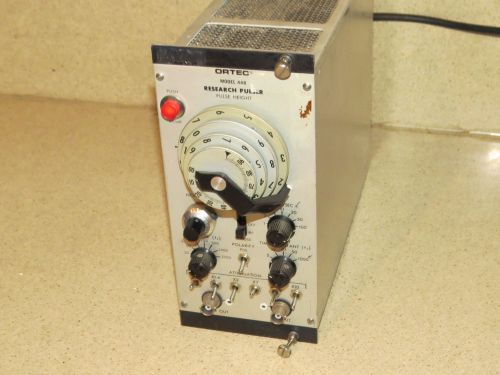 ORTEC 448 RESEARCH PULSER    NIM BIN MODULE PLUG IN