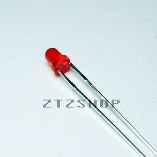 50 x LED Round 3mm Red - ZTZSHOP-  Free Shipping