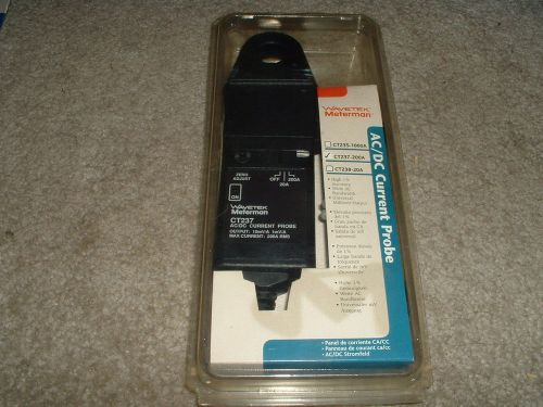 Wavetek meterman ac/dc current probe, ct237-200a.  dmm accessory for sale