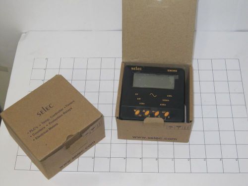 Selec EM368-C-CU Energy Meter with Pulse Output and Modbus RTU Communication