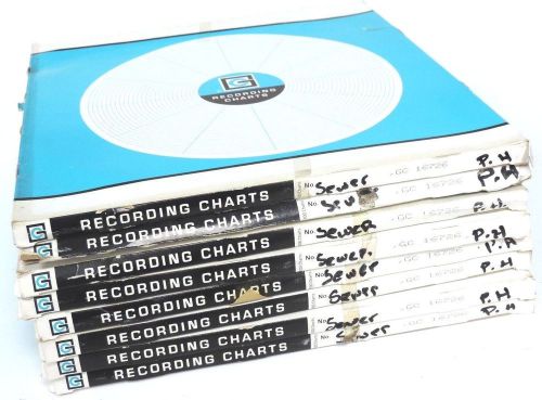 NIB GRAPHIC CONTROLS 0018-22578 RECORDING CHARTS 16726 QTY: 800