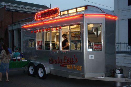 Diner Style 18&#039; Concession Trailer Fully Loaded