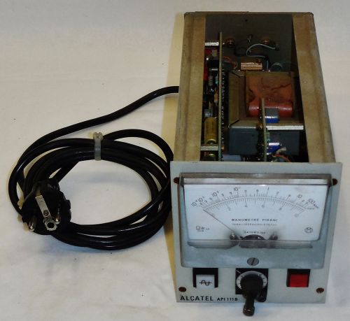 ALCATEL CIT API111B  VACUUM HELIUM LEAK DETECTOR GAUGE  86433