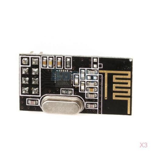 3x wireless transceiver rf module 2.4ghz nrfl2401 2mbit/s 12.5ma for sale