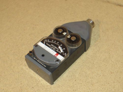 GENERAL RADIO GENRAD SOUND LEVEL METER MODEL 1565-A